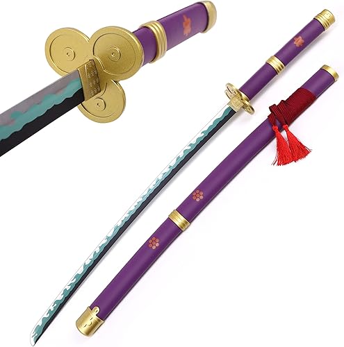 Hejiu Roronoa Zoro Katana, Yama EnmaDeath Surgeon Trafalgar Law Anime Samurai Cosplay Espada, Katana japonesa hecha a mano, réplica de espada,