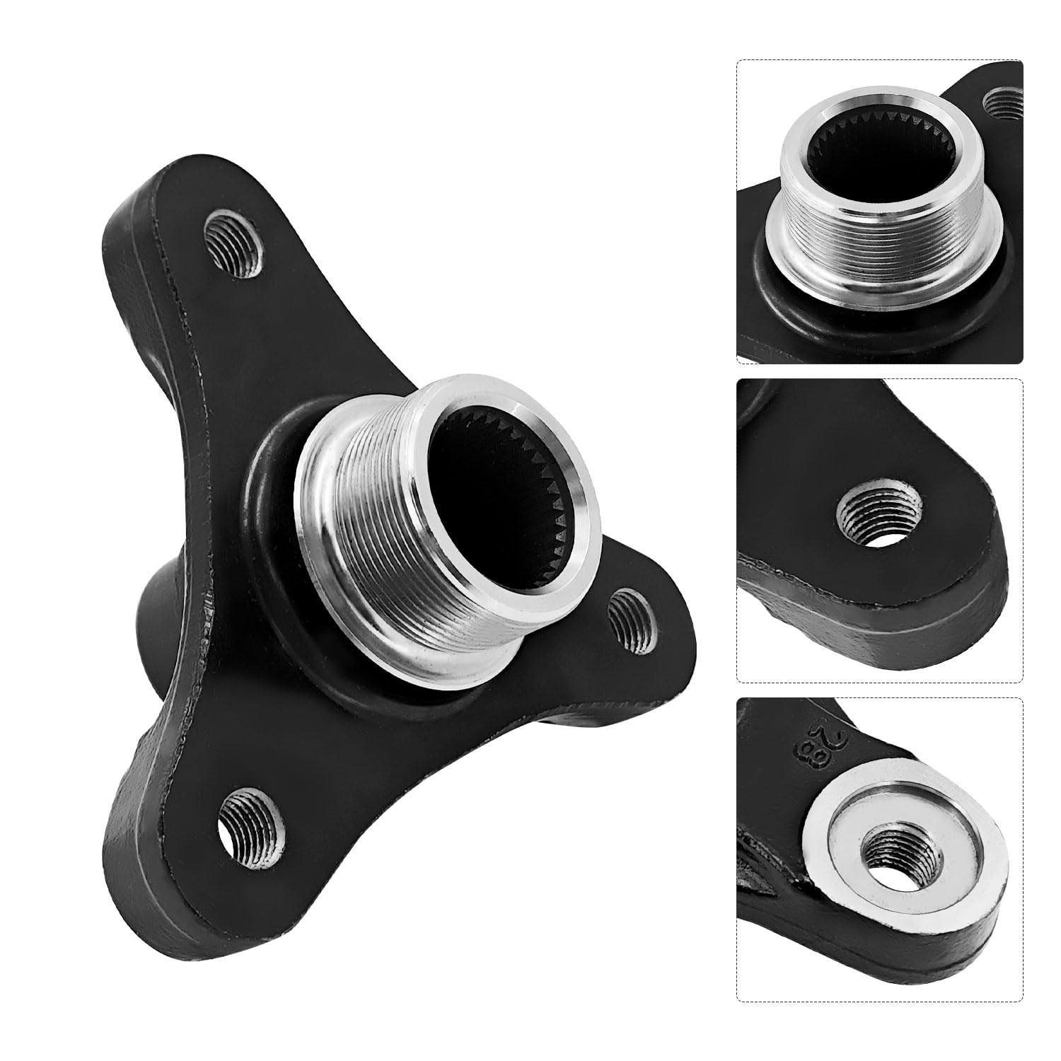 Hinterachse Differential Flansch Kompatibel mit BMW 5er F10 F07 F11 525d 530d 535d 550i 7565365 7584448 26107633480 (81mm, 34 Zähne)