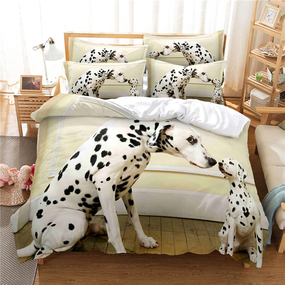 ダルメシアン柄 ダブルサイズ 掛け布団カバー Amazon｜掛け布団カバー ダルメシアン 寝具カバー掛布団カバージッパー