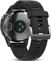 Vista 4 de MoKo Tapón antipolvo compatible con Garmin Fenix 8/E/7/7S/7X/5/5S/5X/6/6S/6X/6 Pro/6S Pro/6X Pro/6X Pro/Forerunner 935/Vivoactive 6/5/4/Venu, Negro