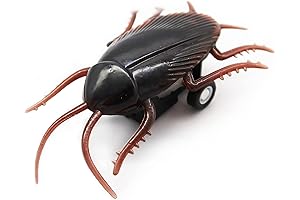 2.4" Fake Plastic Pull Back Cockroach - Super Fast Crawling Insect Joke Toy