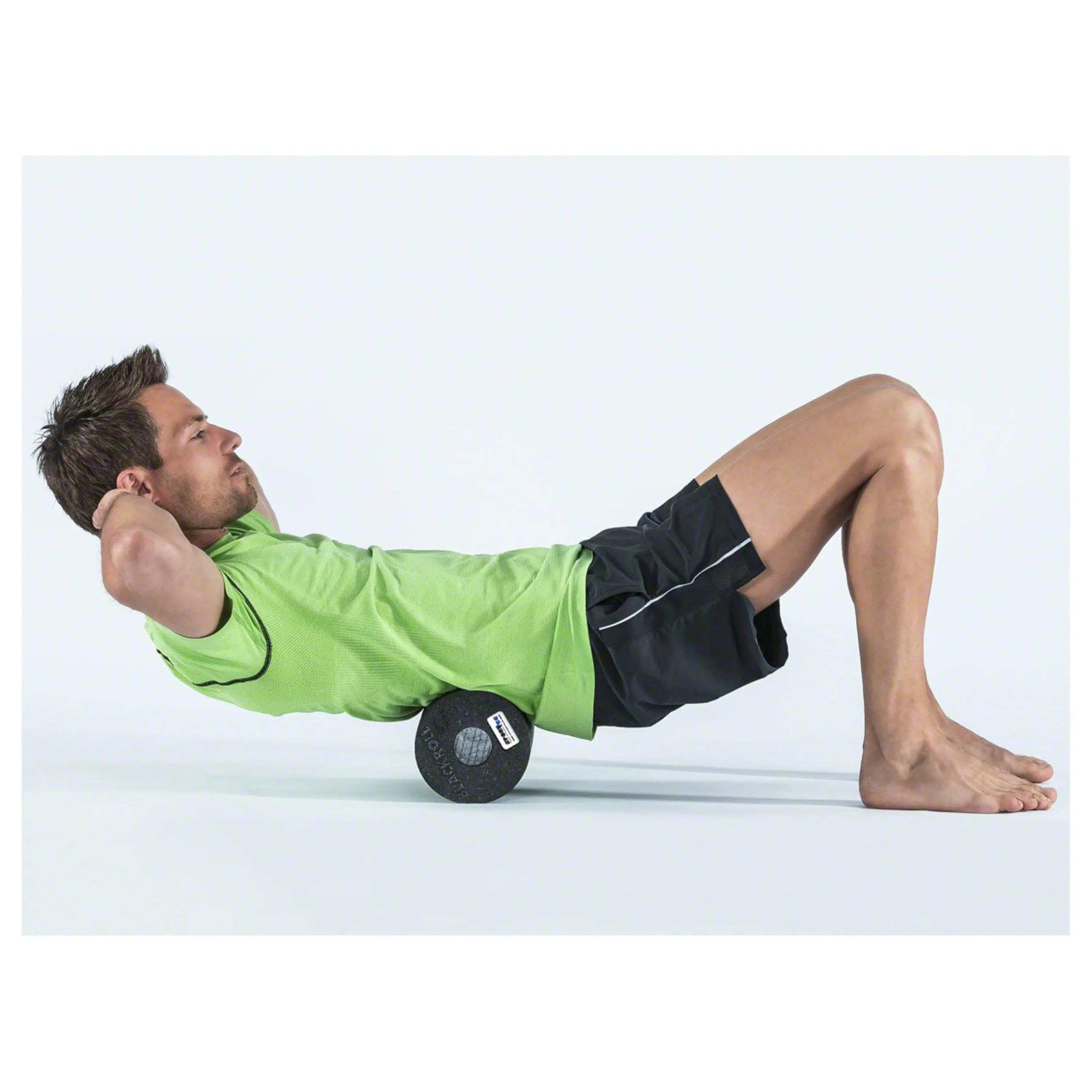Faszienrolle Hart, Blackroll-Set weich, mittel, hart, Faszienrolle Selbstmassage zur Schmerzlinderung Blackroll Pro (hart)