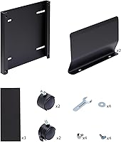 Vista 10 de StarTech.com Carrito de torre de computadora, carrito móvil rodante de CPU sobre ruedas, carga máxima de 46.3 lb/21 kg, montaje de caja