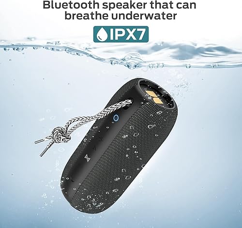 Miniatura 4 de Monster Altavoz Bluetooth S320, 40 W True Wireless, efecto de sonido estéreo de 360, IPX7 impermeable, tiempo de reproducción de 32 horas, adecuado