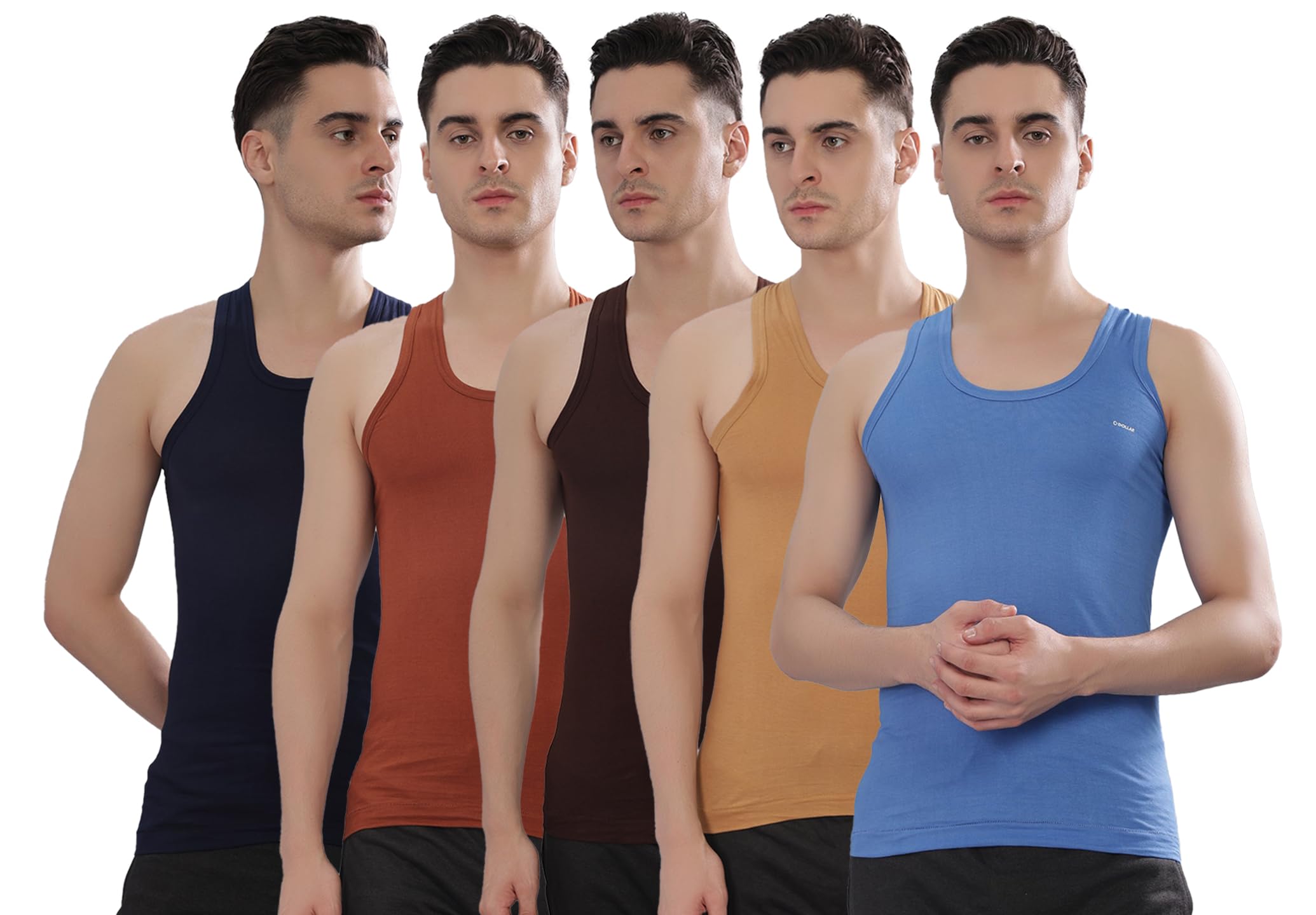 dollar bigboss Men's Solid Regular Fit Vest-picture-45