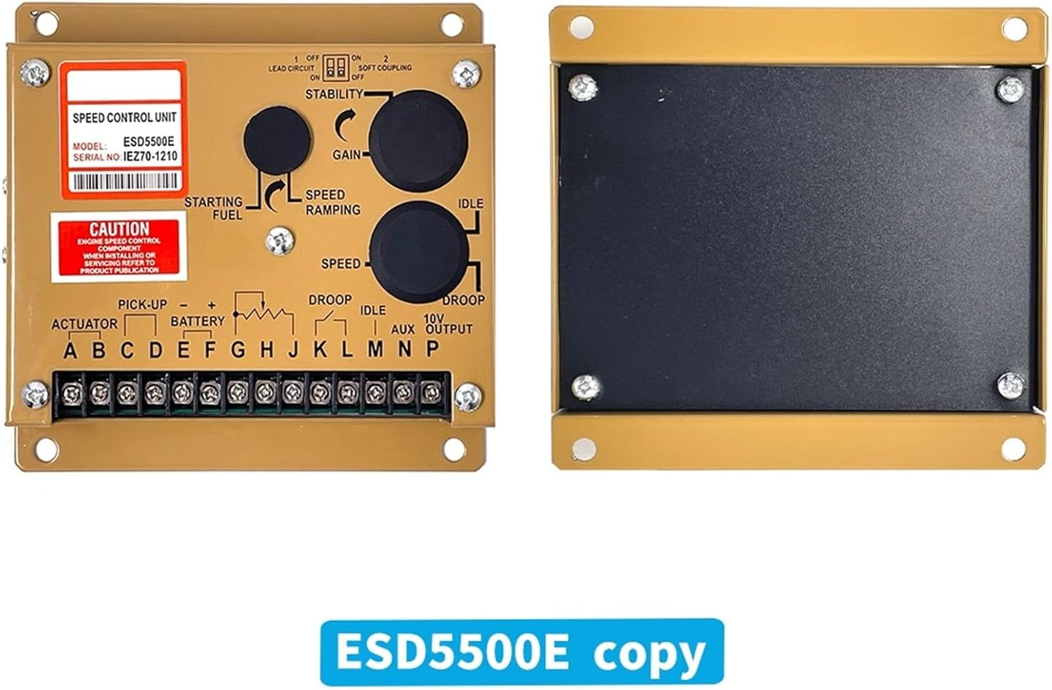 1PCS ESD5500E Electronic Speed Governor Diesel Generator Set Speed Control Unit Governor Controller(ESD5500E Copy)