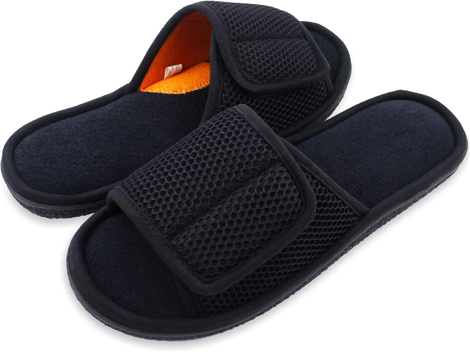Men's Slippers - Supportive Open Toe Design