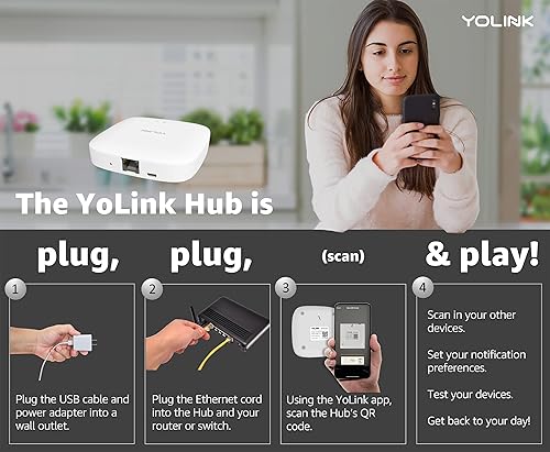Miniatura 23 de YoLink Smart Garage Door Solution Kit - Convert Any Garage Door to Smart in Seconds! Battery-Powered, No-Wires, No-Tools Super-Easy Installation.