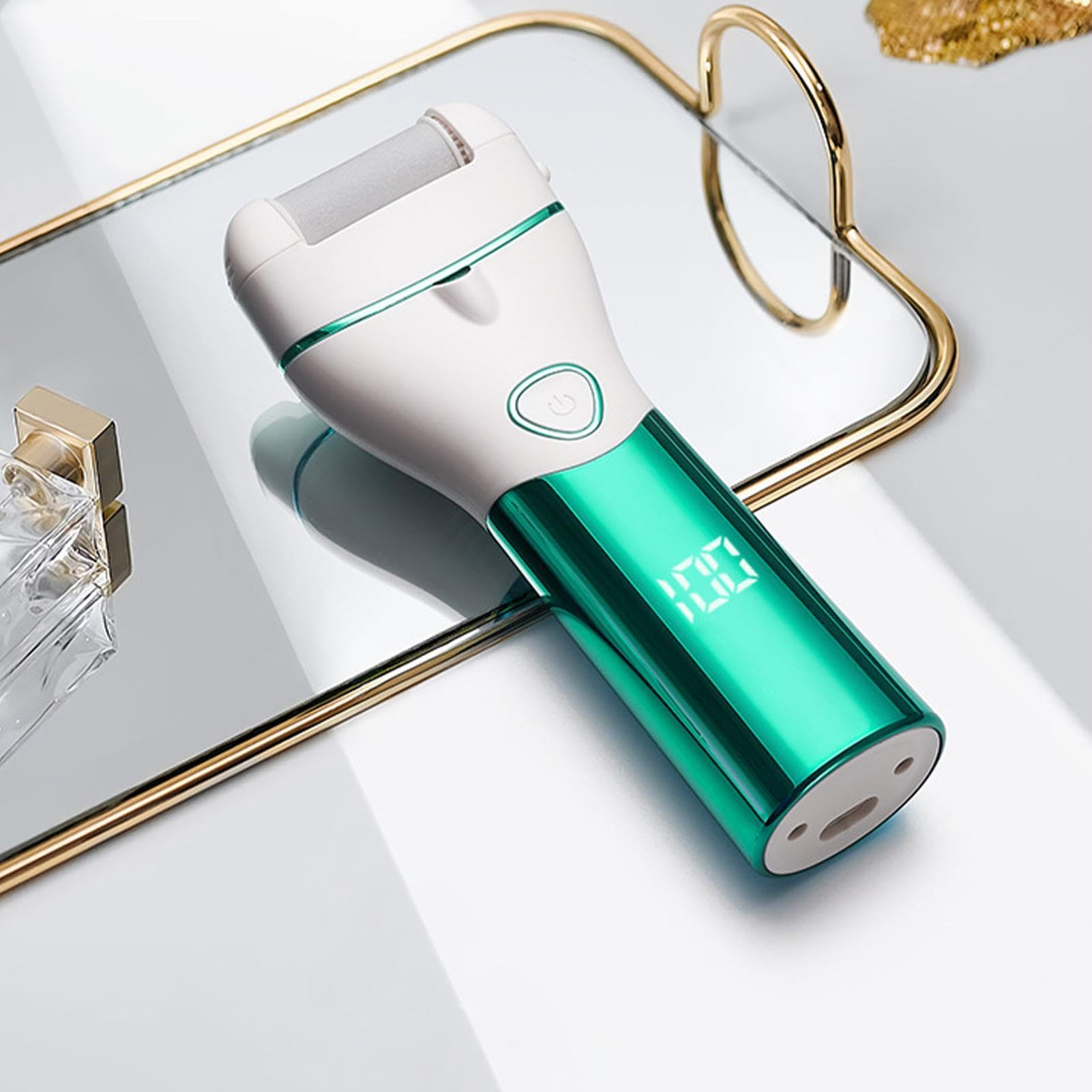 Eliminacalli elettrico Kit Cura Rimozione Callosità Plantari 3 Testine