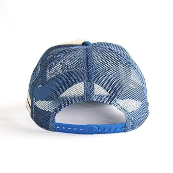 Amazon | GAZELLE カラーツイル ツバ 刺繍入り メッシュキャップ