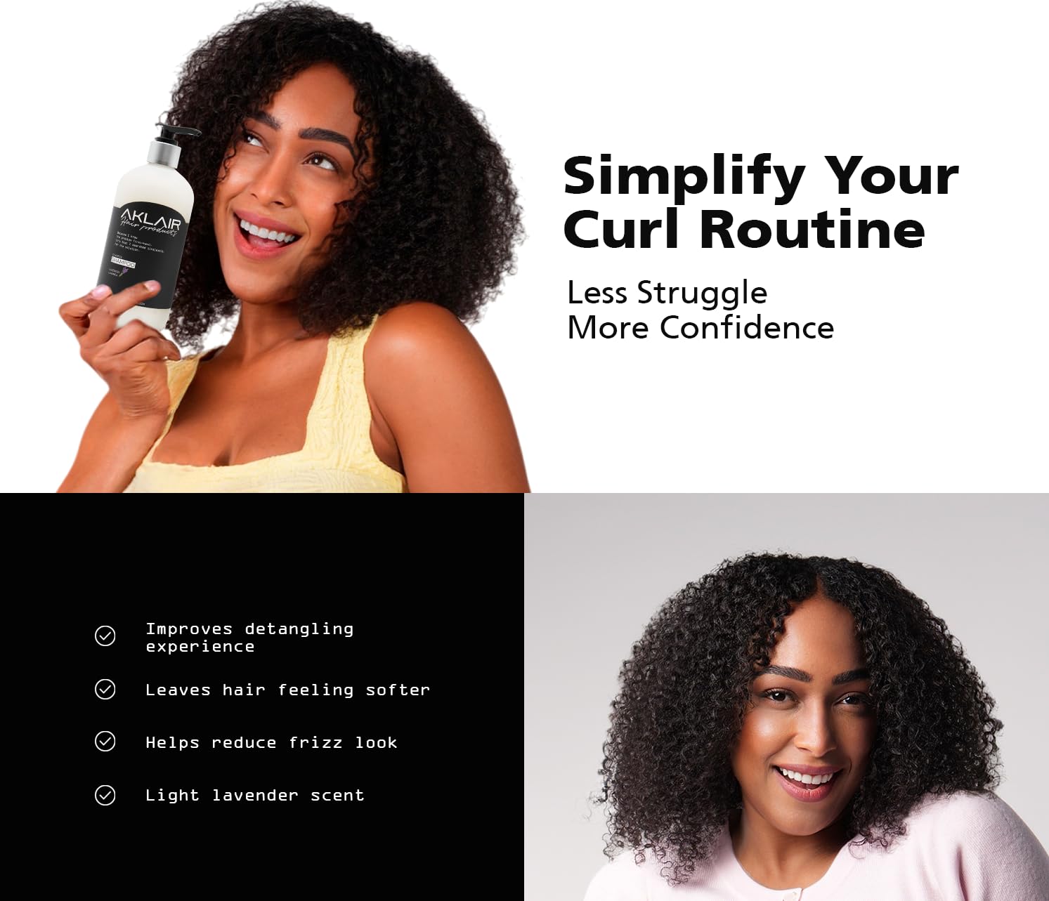 Biotin Shampoo & Conditioner Set for Thinning Hair 16oz – Rice Water, Argan Oil, Collagen & Aloe Vera Care System – Hydrating, Strengthening & Detangling for Curly, Afro, Wavy & Color-Treated