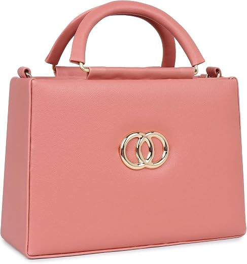 LIKE STYLE Classy PU Sling Bag for Women | Structured Design, Zipper Closure & Stylish Metal Handle