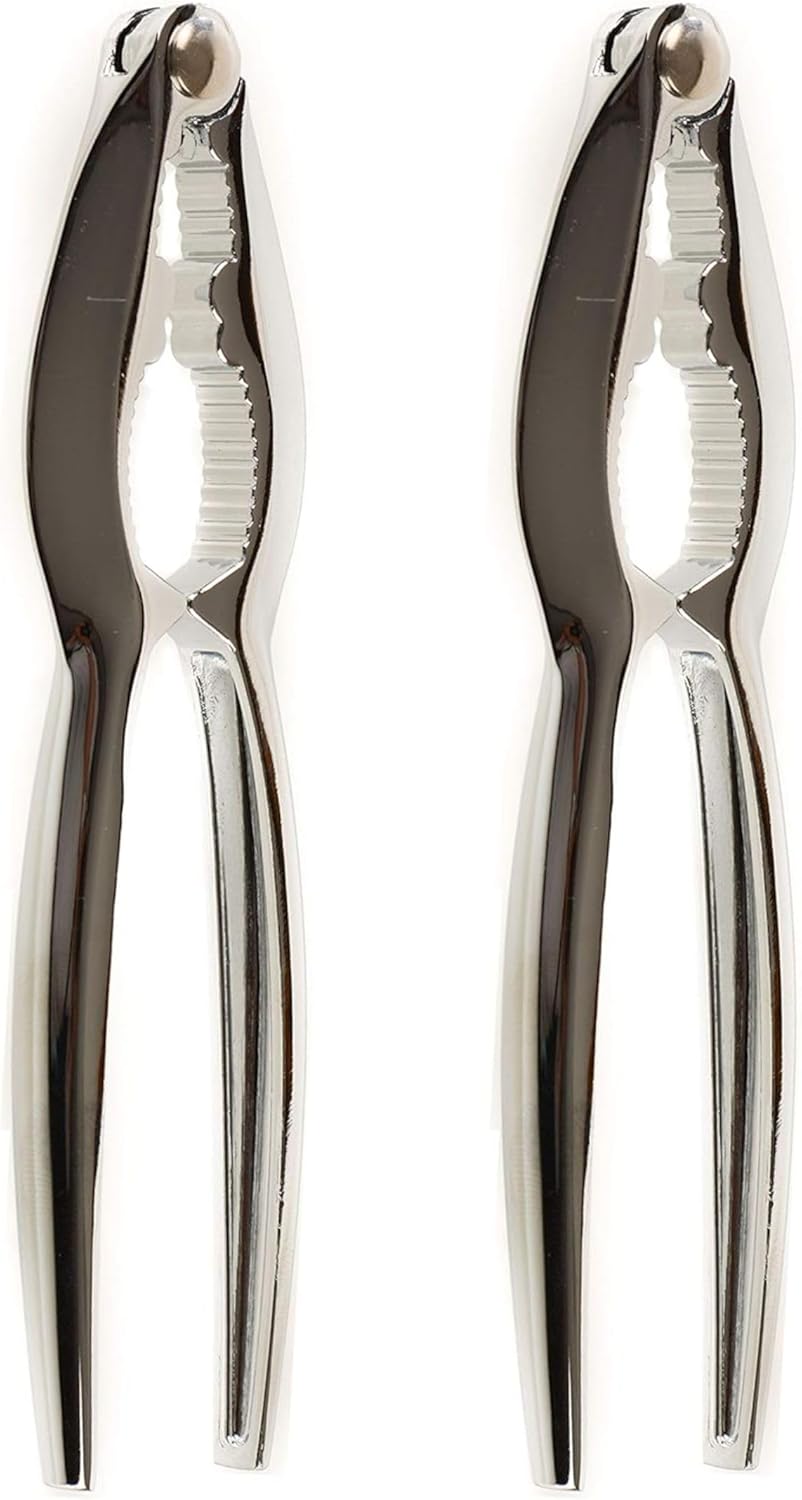 [1 PACK] Stainless Steel Lobster Cracker - Premium Heavy Duty Nutcracker, Seafood Cracker, Lobster, Nuts by EcoQuality