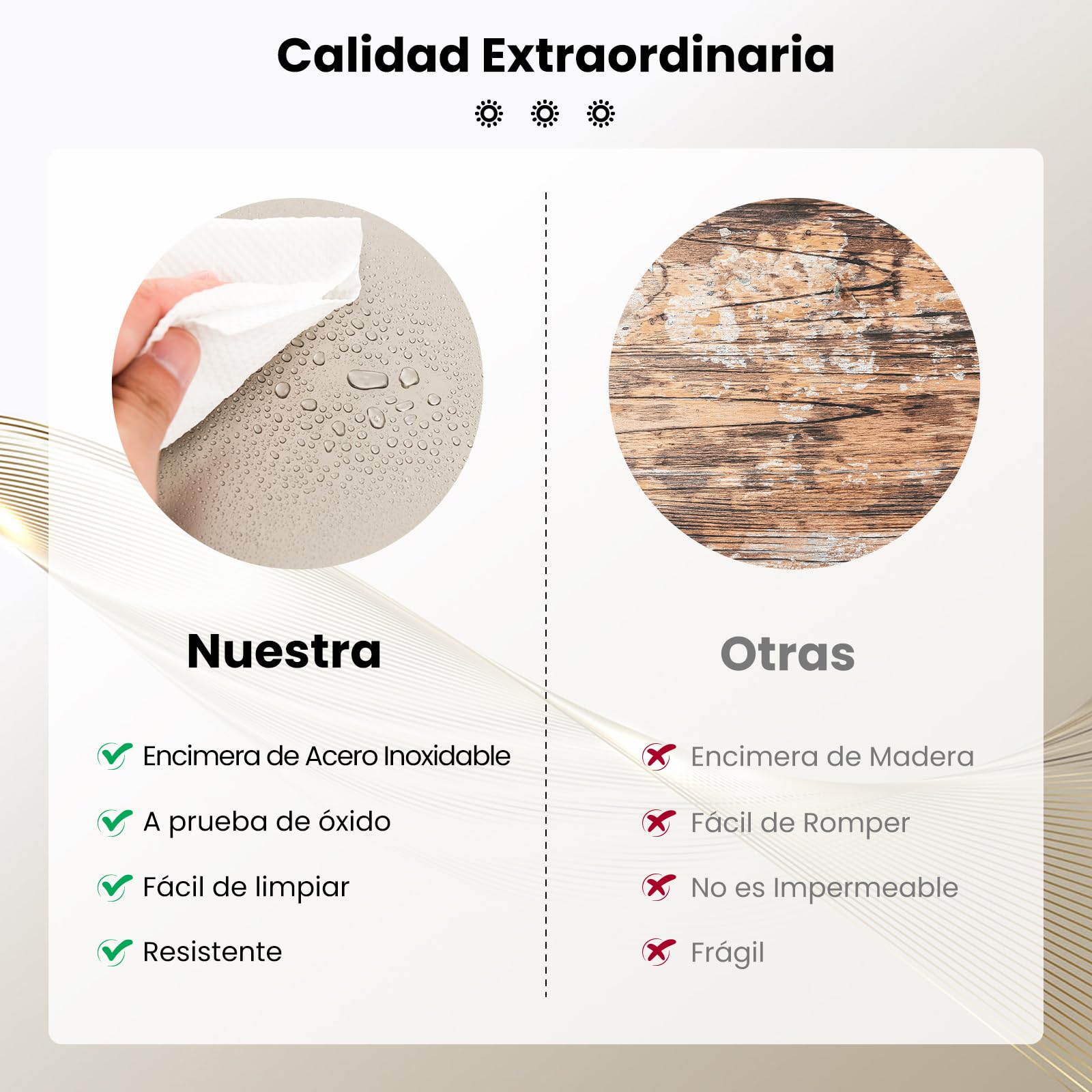GOPLUS Isla de Cocina con Ruedas, Carrito de Almacenamiento Rodante con Encimera de Acero Inoxidable, Cesta de Alambre Metálico Deslizable, Bandeja para Servir, para Cocina y Comedor (Negro)