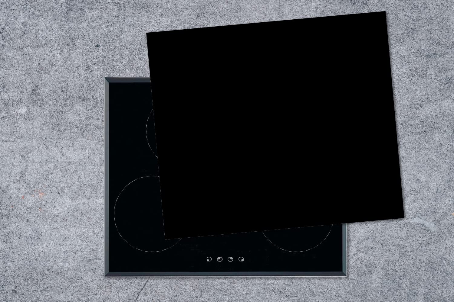 Plaque De Protection En Verre Trempé DarHaus – 90 X 52 Cm, 2 Pièces – Pour Plaques De Cuisson (induction, Vitrocéramique) – Multifonction : Planche à Découper, Plateau