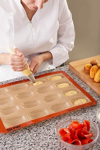 Miniatura 59 de Silpat Los moldes originales para hornear Mini-Brioche Caramelo y Naranja