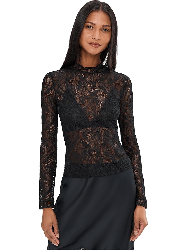 AllSaints Aria Lace Top