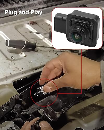 Miniatura 4 de Cámara de respaldo de visión trasera multiángulo compatible con Ford Super Duty F250 F350 F450 F550 2017-2022, cámara de asistencia de