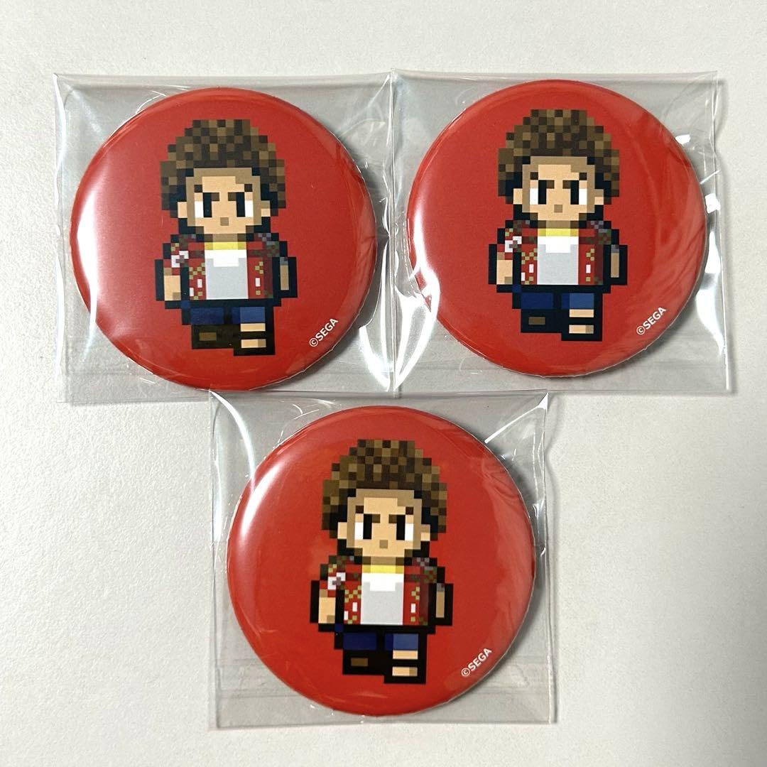 龍が如く8 春日一番　8bit 缶バッジ Amazon | 龍が如く8 春日一番 8bit 缶バッジ G | バッジ | おもちゃ