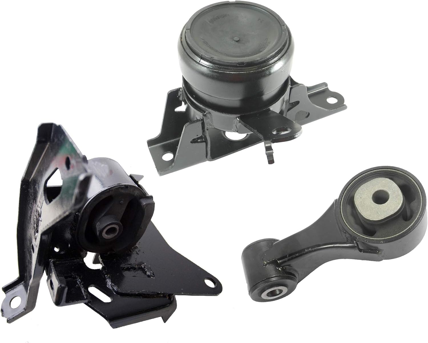 ADVANCE IGNITION Engine Motor and Manual Transmission Mount Set 3PCS Compatible with Toyota 06-17 Yaris 1.5L L4 A4238 A4244 A62032 2006 2007 2008 2009 2010 2011 2012 2013 2014 2015 2016 2017