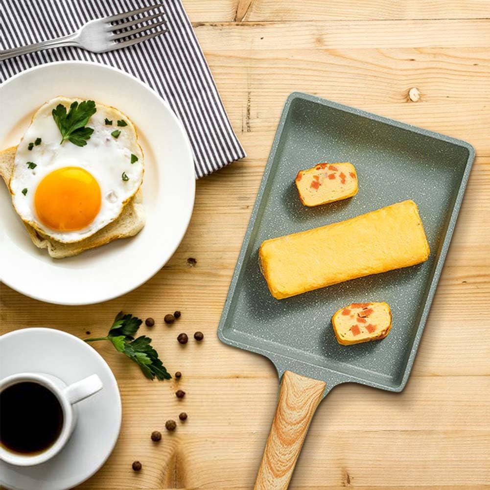 Padella Tamagoyaki Per Omelette Giapponese - Antiaderente Per Induzione E Gas - Foto 3