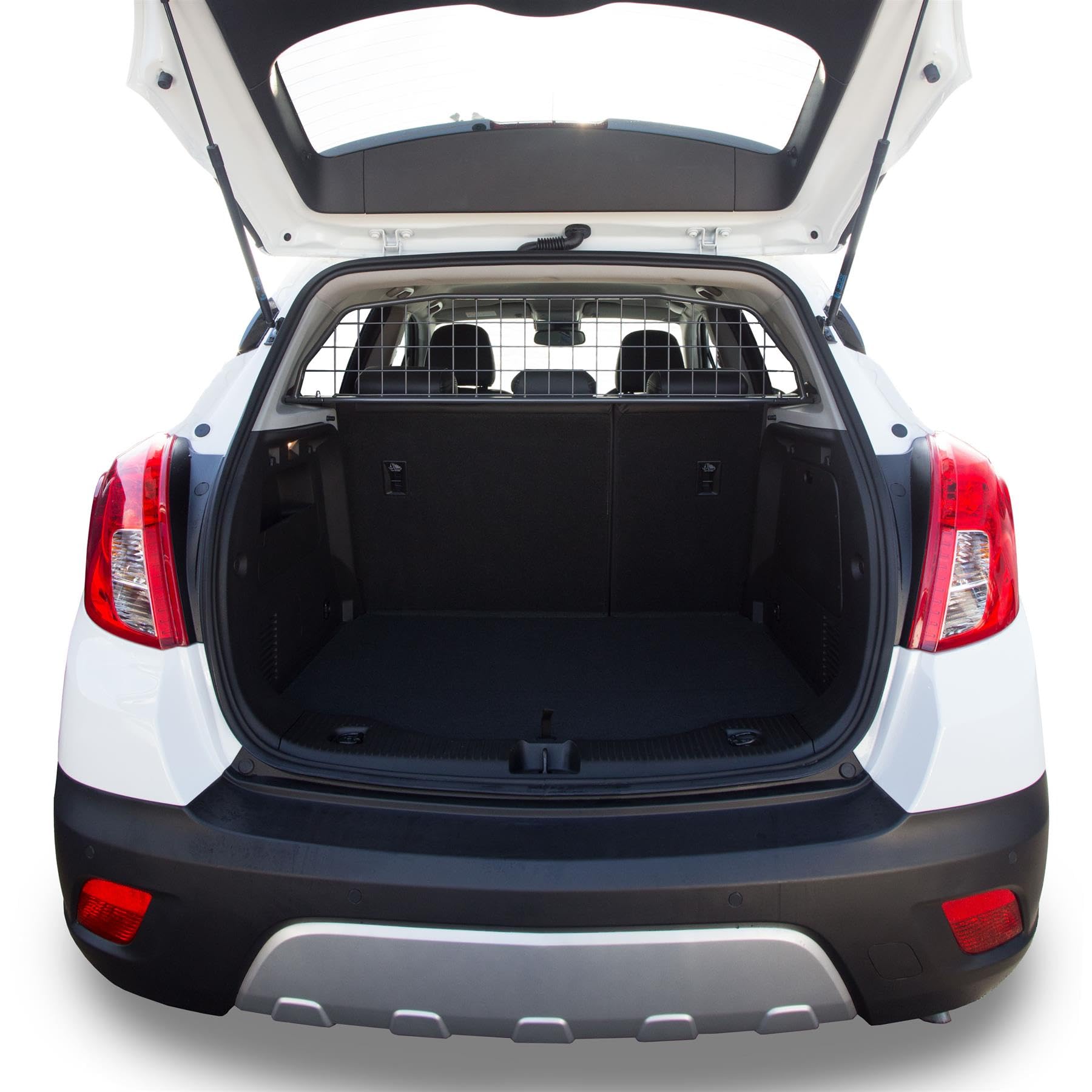 Travall Guard Griglia di Protezione Compatibili con Opel Mokka & Mokka X (2012-2019) Chevrolet Trax (2013-Corrente) TDG1345 – Griglia Divisoria Specifica in Acciaio Dolce