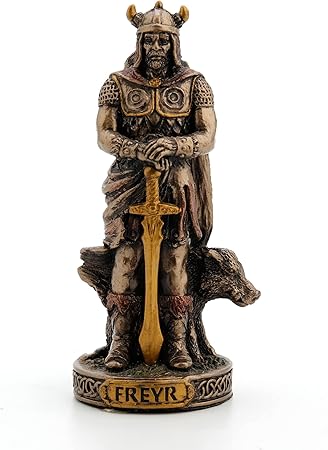 Halb-Leben 3 wird von massiven neuen Löchern betroffen, groß angelegte Vorbereitungen laufen 6 71NHTgIJ8vL. AC SY450 Veronese Design 3 3/8 Inch Freyr The Norse God of Strength Hand Painted Bronze Finish Polyresin Miniature Figurine