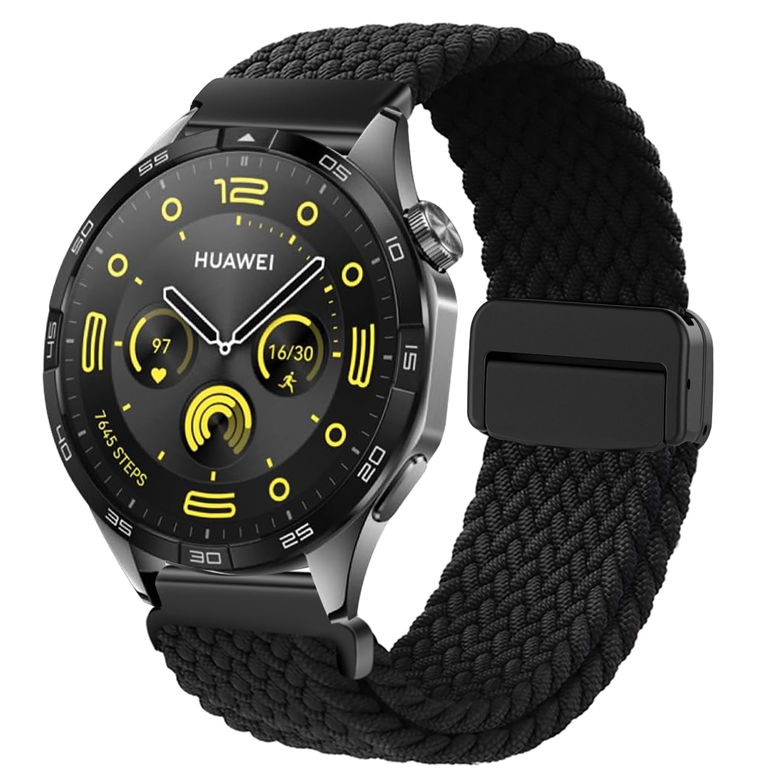 Correa Amazfit GTR 2 Pulsera, 22mm Correa de Repuesto de Nailon Ajustable Elástico para Amazfit GTR 3, GTR 3 Pro, GTR 2e, GTR 4, Amazfit Stratos, Stratos 2, Stratos 3, Amazfit Pace, Amazfit GTR 47mm