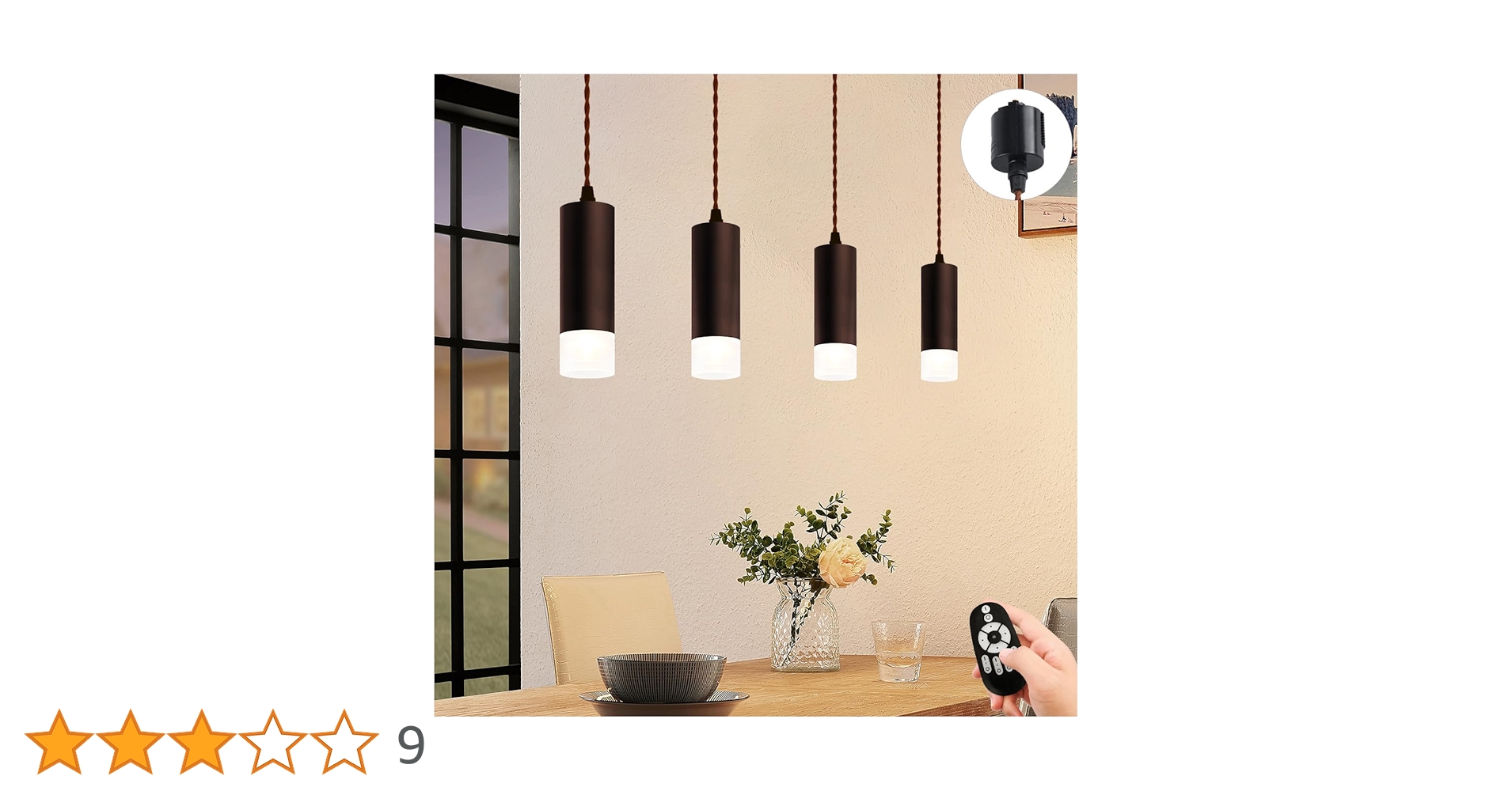 Amazon.co.jp : LVWIT 4個セット ダクトレール用 ペンダントライト 60W