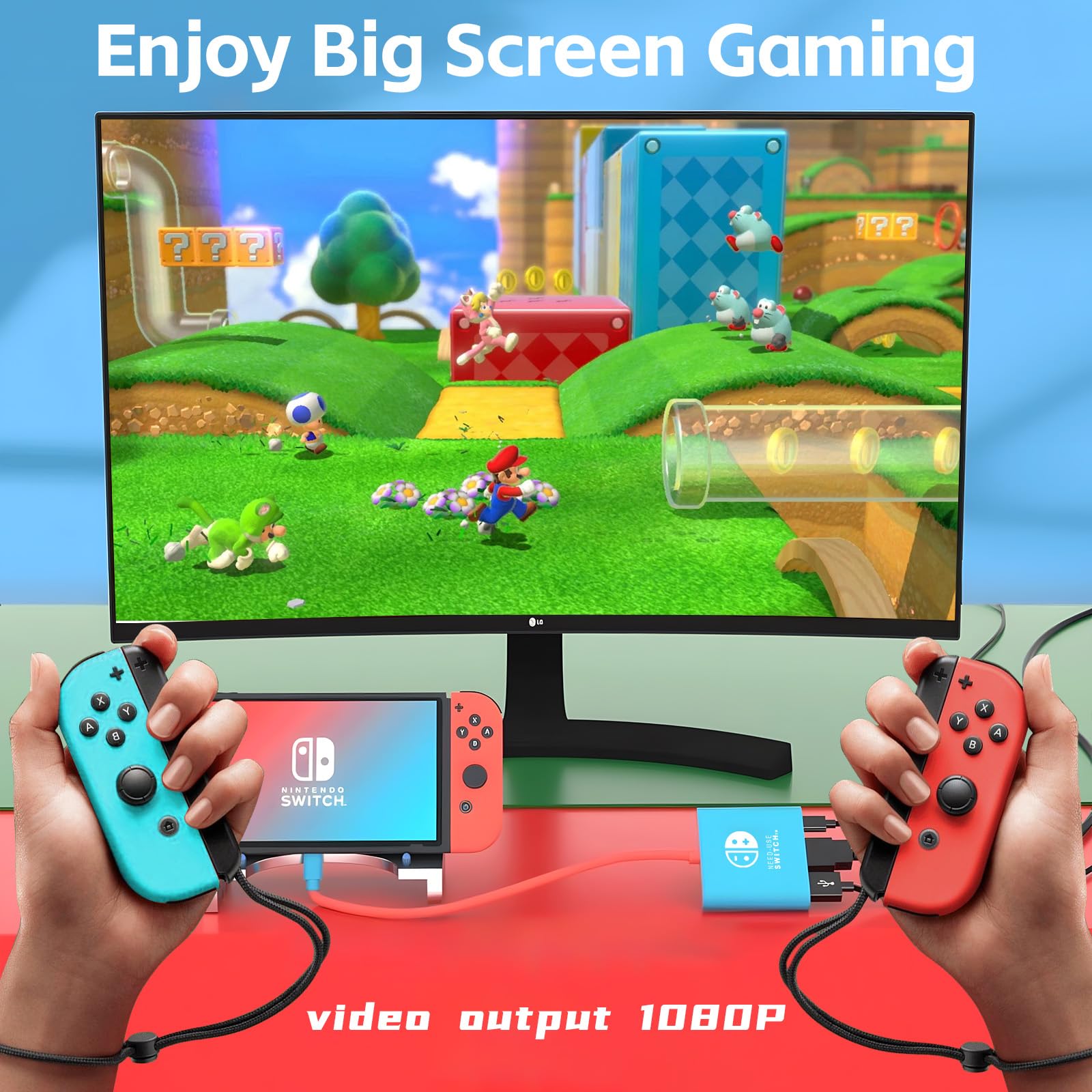 Switch Dock for Nintendo Switch Docking Station 4K Video Portable
