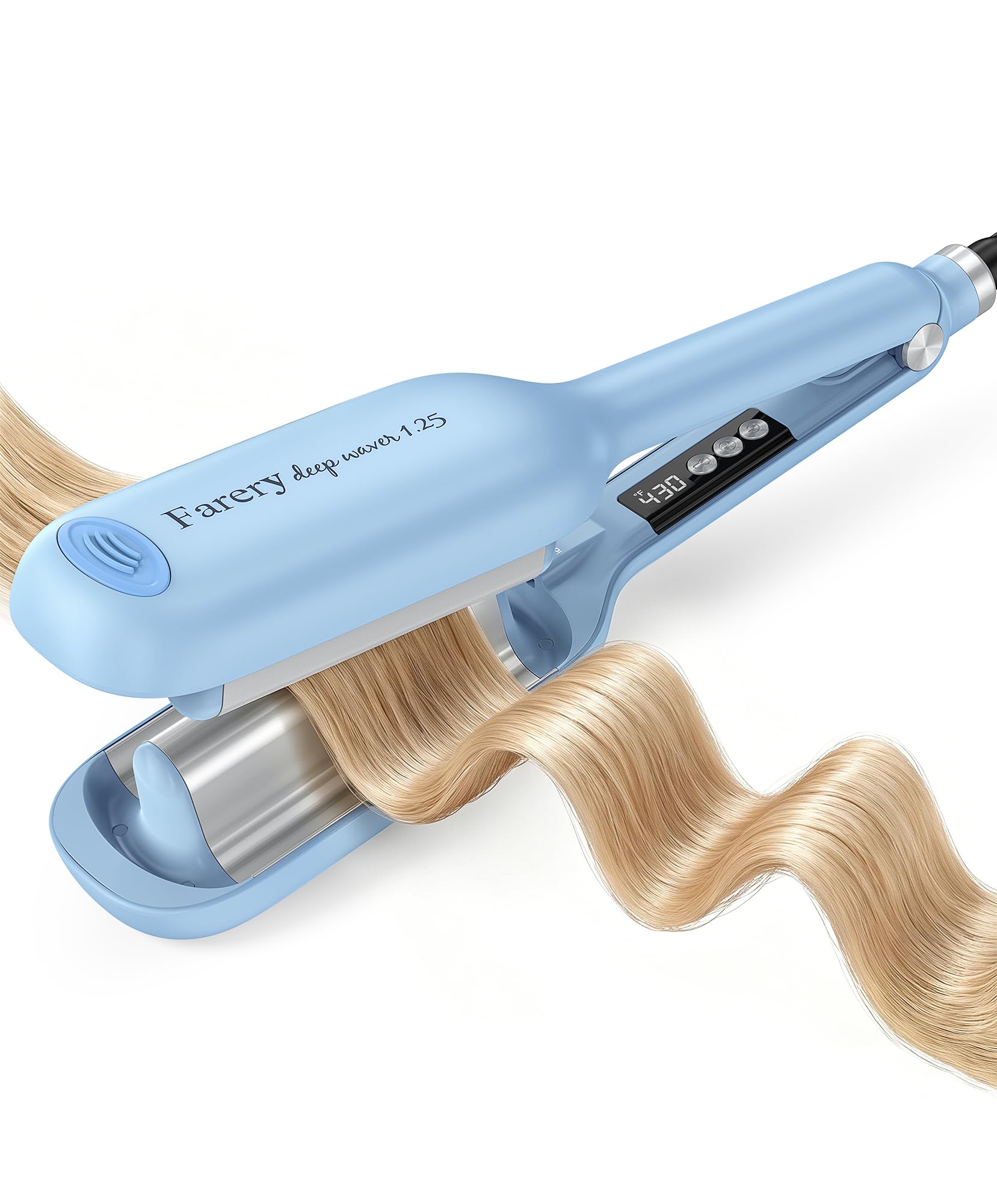 Photo 1 of Farery Hair Waver Deep Wave Crimper for Women - 1.25 Inch