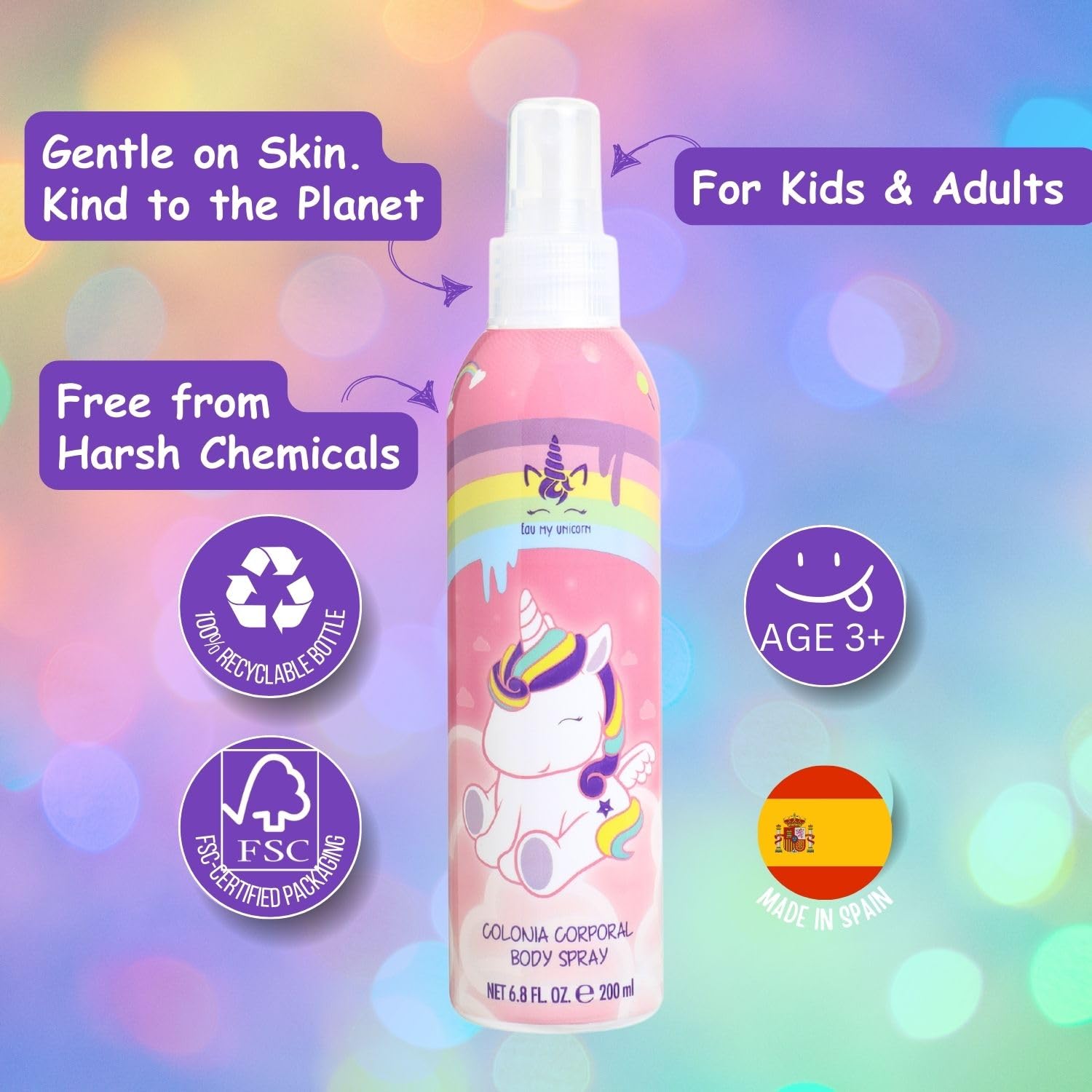 UNICORNIO COL CORPORAL 200 ML 8714