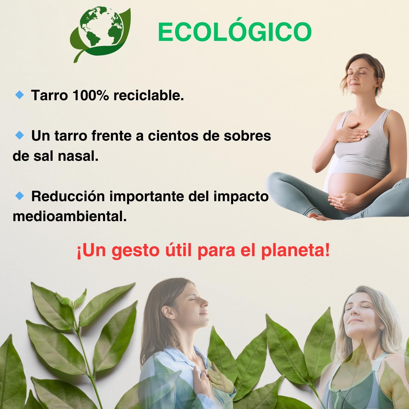 Sal Nasal 750 g, 100% Natural, Calidad Farmacéutica, Fabricado en FRANCIA | 277 Lavados Nasales (Caja XXL) - Niño Adulto - Producto de Bienestar