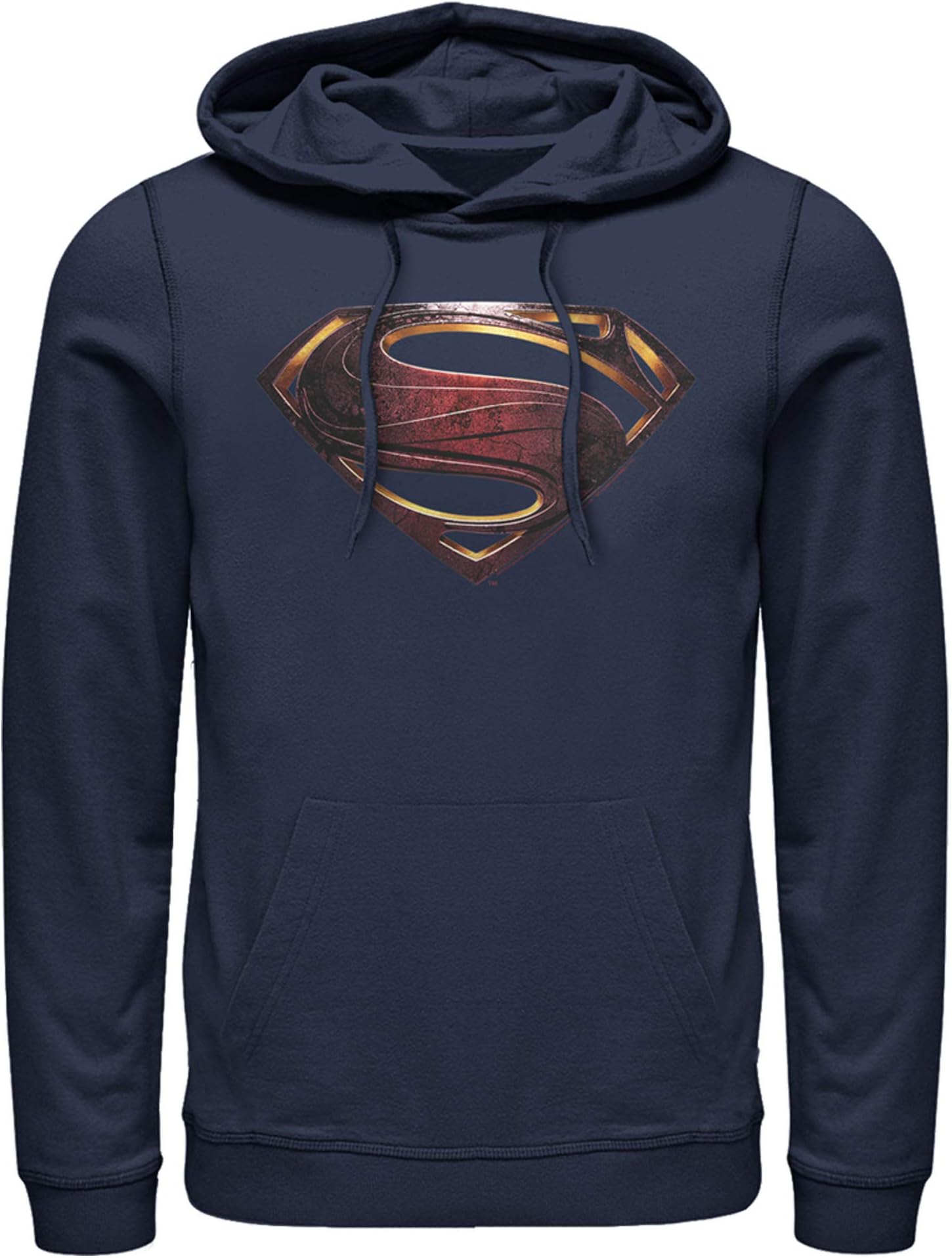 Fifth SunMen's Zack Snyder Justice League Superman Logo Pull Over Hoodie