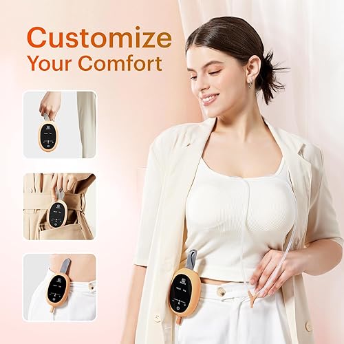 Miniatura 2 de Extractor de leche manos libres mejorado bombas de lactancia materna portátiles de bajo ruido D6 con 3 modos y 9 niveles y función de memoria