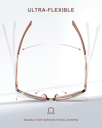 Vista 6 de Polarized Running Sunglasses for Women Mens Sun Glasses for Cycling Fishing Driving Golf UV Protection