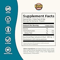 Vista 3 de Paquetes de mezcla de bebida Kava – Paquete de 15 mezclas de bebida en polvo de extracto de kava premium, bebida social alternativa al alcohol