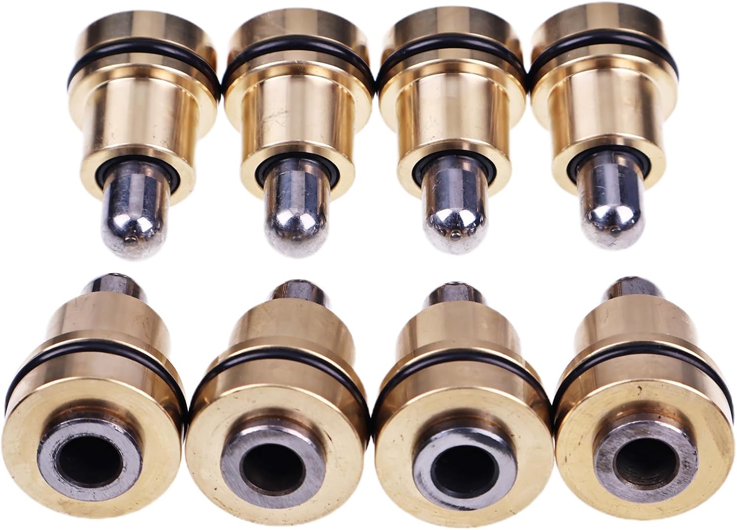 FridayParts 1 Set Pilot Valve Pusher 9108066 9101513 Compatible for Hitachi Excavator EX100-5 EX1100-3 EX200-5 EX220-5 EX300-5 EX750-5 Replacement