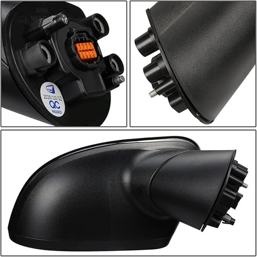 Miniatura 10 de DNA Motoring OEM-MR-KI1320218 Heated Powered Adjustment Left Driver Side Door View Mirror Compatible with 2018-2020 Rio