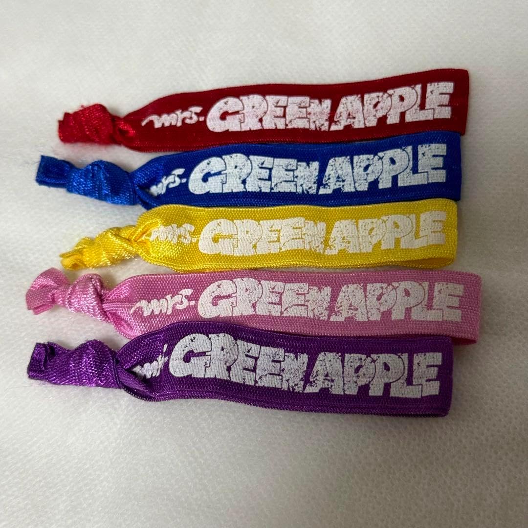 ミセスグリーンアップル ラバーバンド5個セット ミセスグリーンアップル ラバーバンド5個セット Mrs. GREEN APPLE