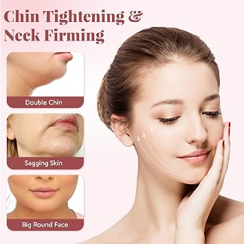 Reusable V-Line Mask, Chin Strap For SleepingLifting EffectAdjustableEasy To Use, Jawline Shaper