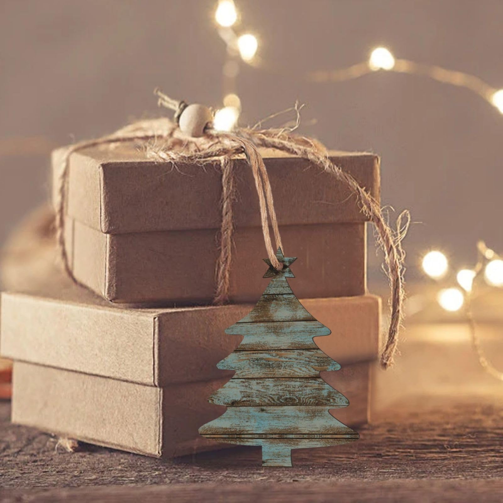 Amazon.co.jp: 素朴な古い納屋の木製プリントユニークなクリスマス木製