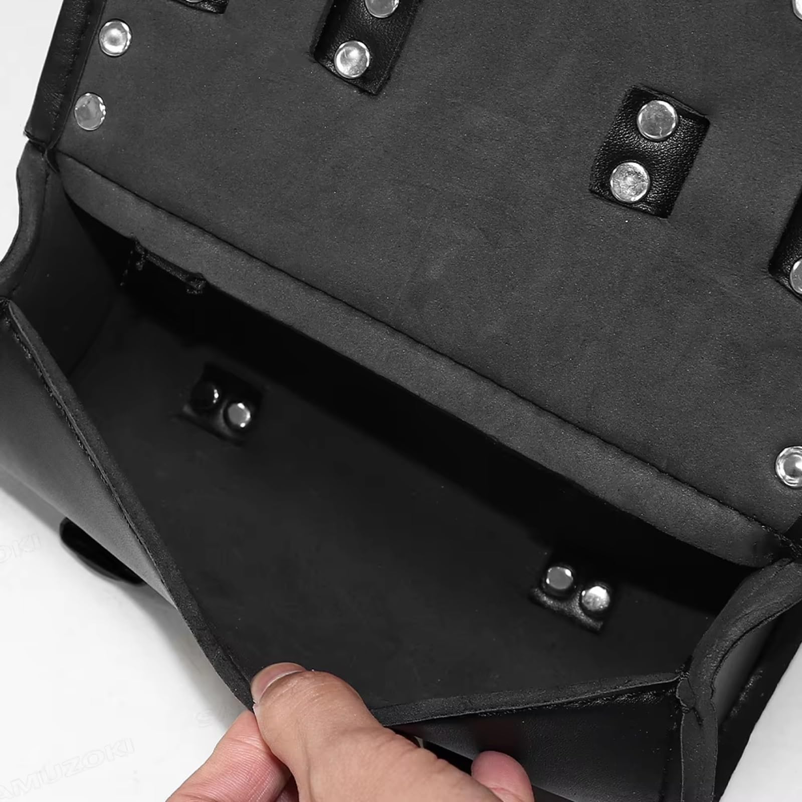 Compatibile Con Suzuki 1 Pz Moto Borsa Degli Attrezzi Per Cruiser Forma Di Tubo Manubrio Forcella Anteriore Fuoristrada Per Sospensione Mini Fibbia Sacche Moto