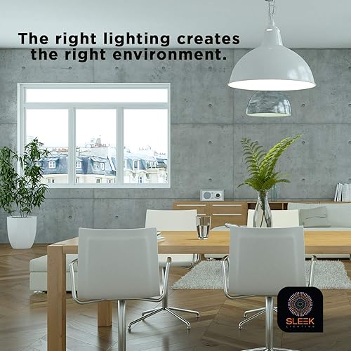 Miniatura 5 de SLEEKLIGHTING Bombilla espiral – Bombilla CFL de base E26 – Bombillas CFL de 13 vatios – 3 unidades, 2700 Kelvin para blanco cálido y 800 lúmenes