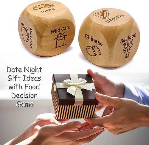 Miniatura 13 de Dados de madera de 1 pulgada con bolsa de cordón, fáciles de almacenar y transportar, convenientes para viajes (3 piezas)