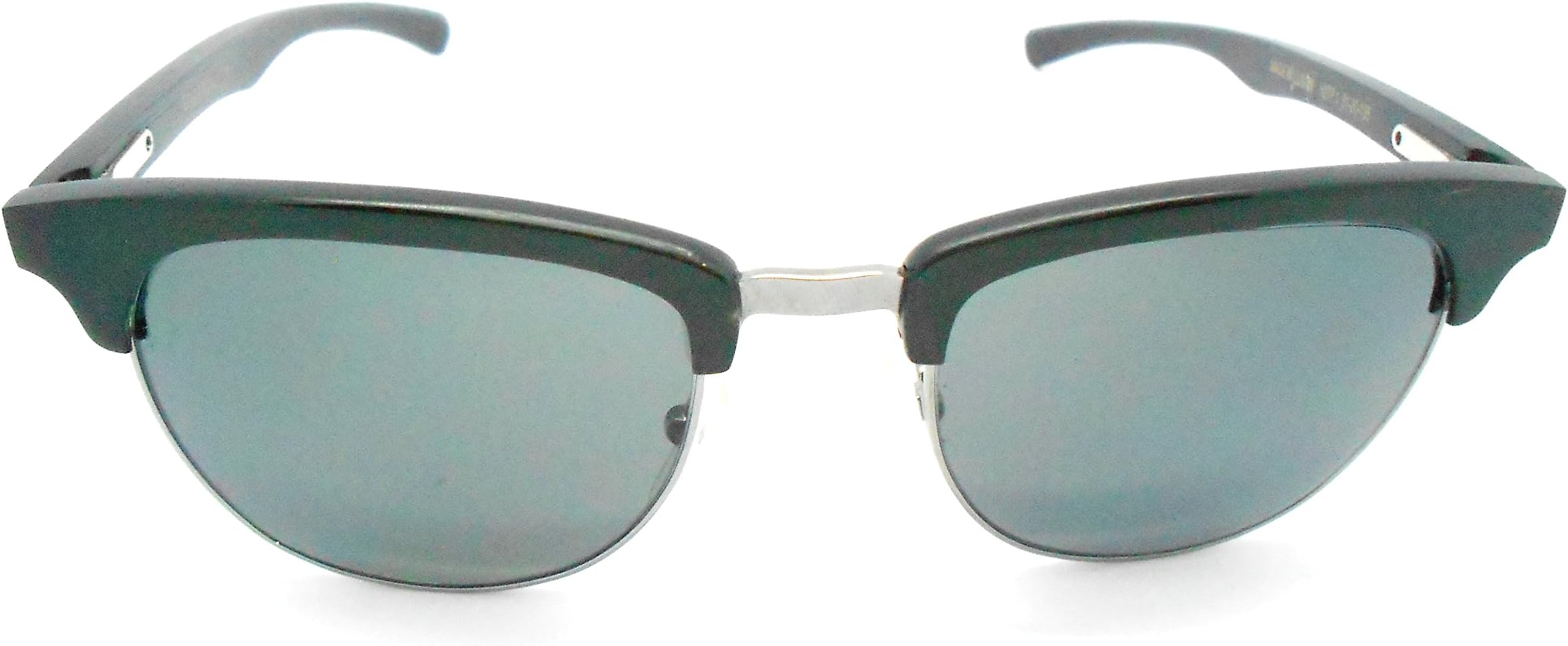 H27P.1 Polarized Sunglasses with Buffalo Horn and wood Temples