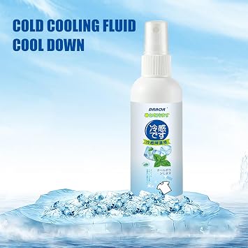 Body Cooling Spray,Cool Spray for Summer | Household Instant Cooling Spray | Natural Plant Extracts Cooling Artifact for Camping, Outings, Hiking, Picnic, Traveling