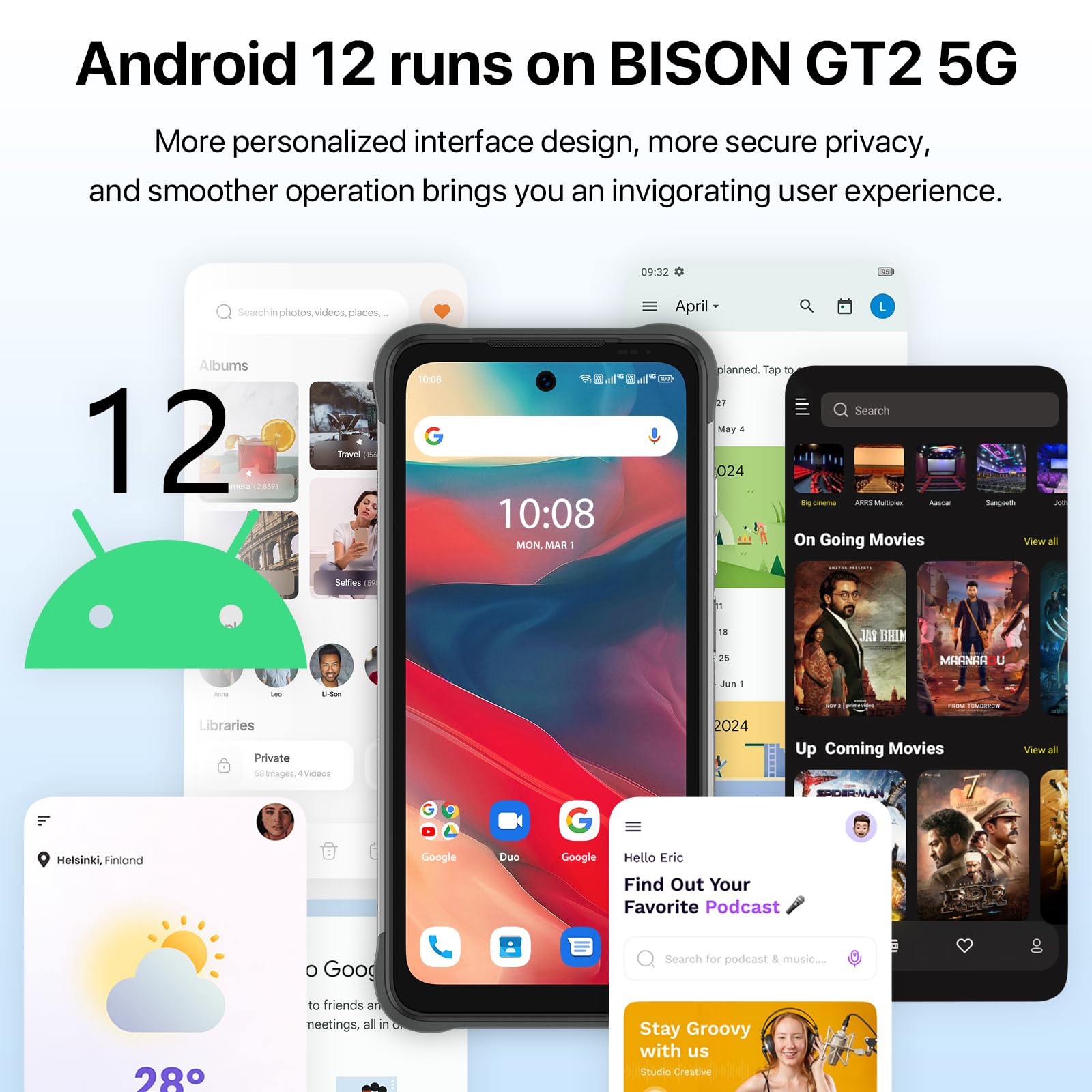 Amazon.co.jp: UMIDIGI BISON GT2 5G Smartphone, 8 GB RAM, 128 GB