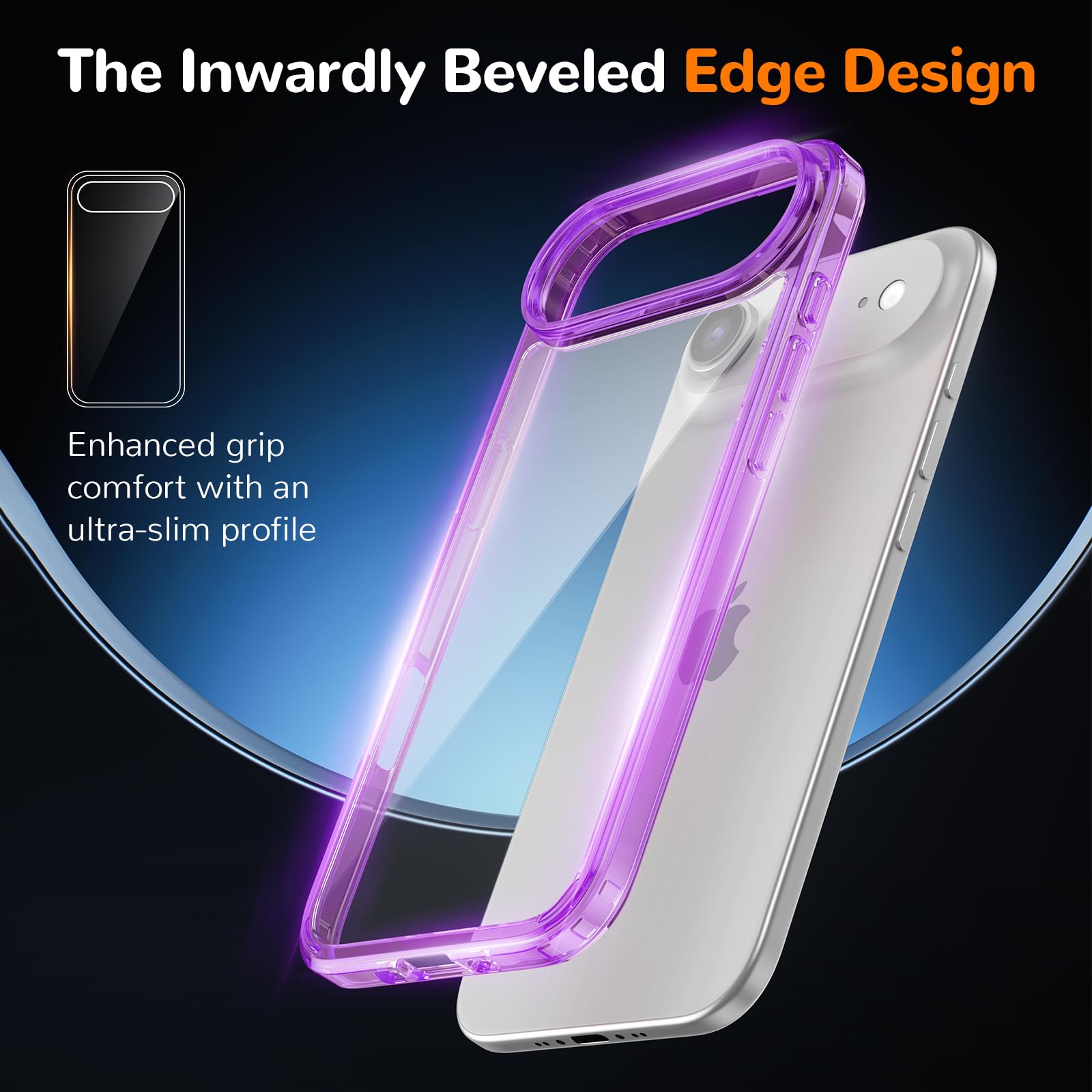 Clear Case for iPhone 15, Ultra Thin, Shockproof TPU Cover, Anti-Yellowing, Crystal Clear, Phone Case for Apple iPhone 15 - Clear — view 92