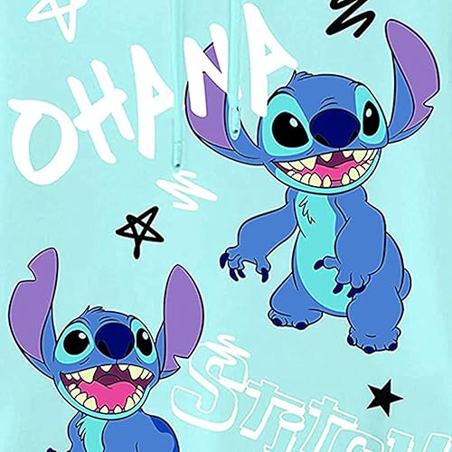 Miniatura 3 de Disney Sudadera con capucha Lilo and Stitch para mujer, diseño clásico de Lilo y Stitch